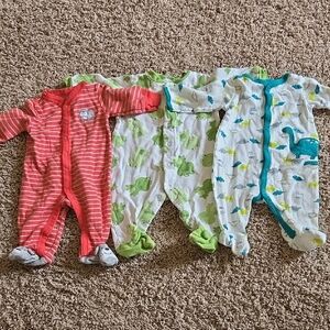 Carters Footed Sleepers Bundle Of 3